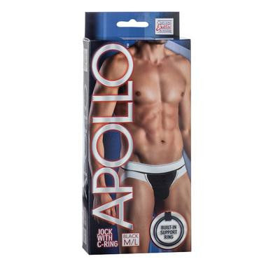 Apollo Jock with C-ring - Black - Medium-large