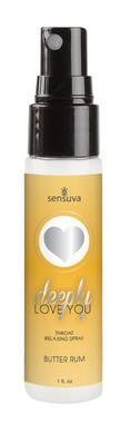Deeply Love You Throat Relaxing Spray - Butter Rum - 1 Oz.