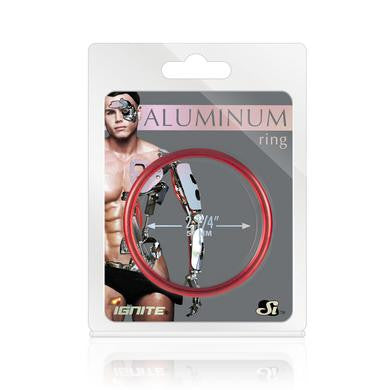 Aluminum Ring - Hellfire Red 2.25-inch Diameter