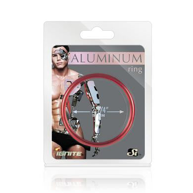 Aluminum Ring - Hellfire Red 2.00-inch Diameter