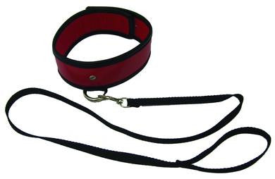 Sex and Mischief Red Leash and Collar