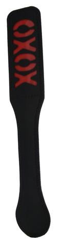 Sex and Mischief Xoxo Paddle - Black
