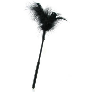 Sex and Mischief Feather Tickler - Black