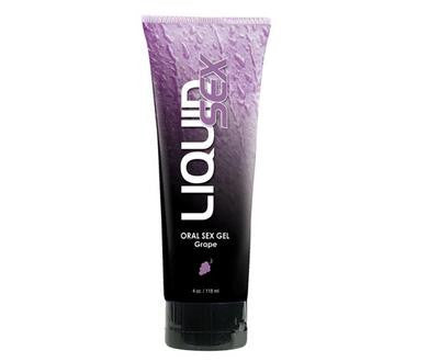 Liquid Sex Oral Sex Gel - Grape - 4 Oz.