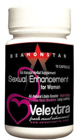 Velextra Female Sexual Enhancement - 10 Capsule Bottle