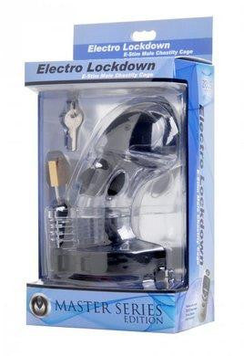 Electro Lockdown E-stim Male Chastity Cage
