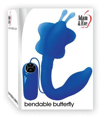 Adam and Eve Bendable  Butterfly - Blue