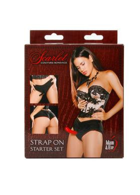 Adam and Eve Scarlet Couture Strap-on Starter Set