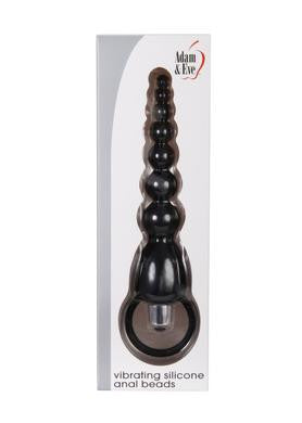 Adam and Eve Silicone Vibrating Anal Beads