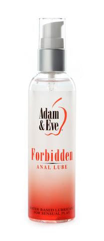 Adam And Eve Forbidden Anal Lube - 4 oz.