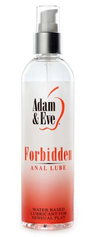 Adam And Eve Forbidden Anal Lube - 8 oz.