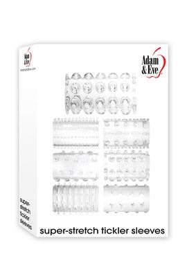 Adam and Eve Super-stretch  Sleeves - Clear