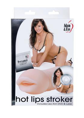 Adam and Eve Hot Lips Stroker