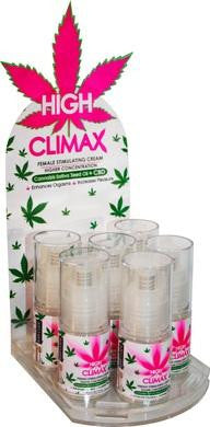 High Climax Female Stimulating Cream - 0.5 Fl. Oz. - 15 Ml - 6 Count Display