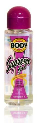 Supreme Lubricant Water Based Gel - 4.8 oz.