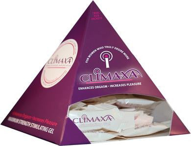 Climaxa Stimulating Gel - 50 Piece Sample Display