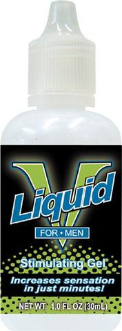 Liqud V for Men Male Stimulating Gel - 1 oz.