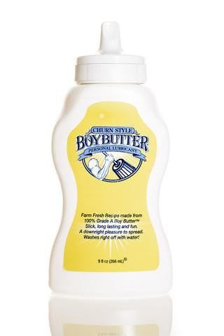 Boy Butter Original Lubricant - 9 oz. Squeeze Bottle