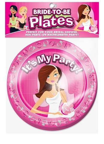 Bride-To-Be Plates - 10 Count