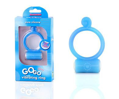 Gogo Play Vibrtating Ring - Blue