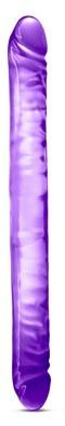 B Yours 18" Double Dildo - Purple