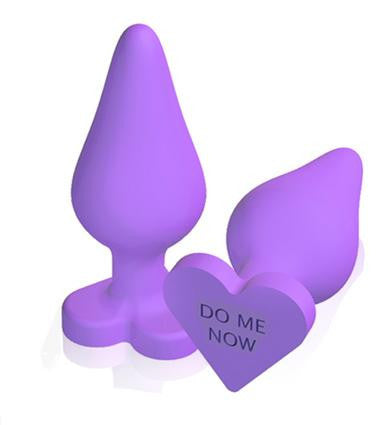 Naughty Candy Heart - Do Me Now - Purple