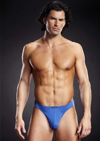 Performance Microfiber Thong - Blue - Large-Extra Large