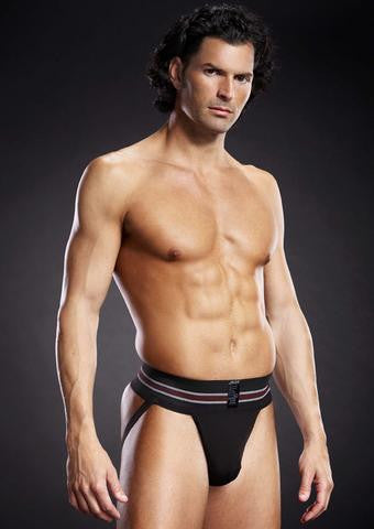 Performance Microfiber Jock Strap - Black - Large-Extra Large