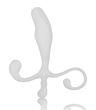 5-Inch Male P-Spot Massager - White