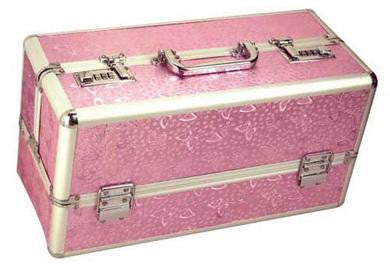 Large Lockable Vibrator Case - Pink