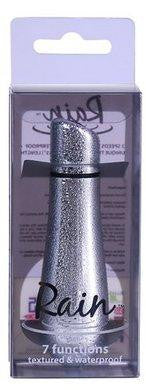 Rain Power Bullet 3" Textured Silver 7 Function