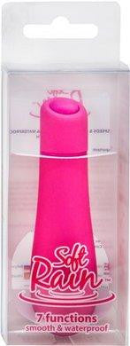 Soft Rain Power Bullet 3 Inch Breeze Coated 7 Function - Pink