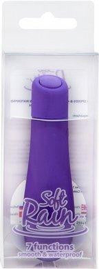 Soft Rain Power Bullet 3 Inch Breeze Coated 7 Function - Lavender