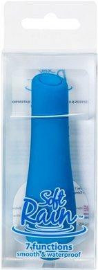 Soft Rain Power Bullet 3 Inch Breeze Coated 7 Function - Blue