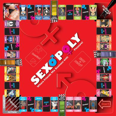 Sexopoly Board Game