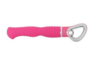 Ellie G Bendable Vibrator Ribbed - Pink