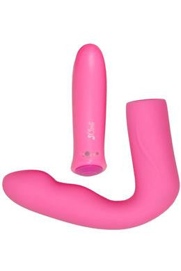 The Jill Rechargeable G-vibe Set - Pink