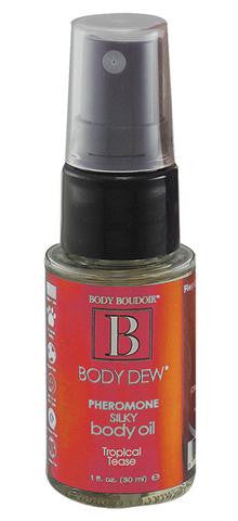 Body Dew Pheromone Silky Body Oil - Tropical Tease -