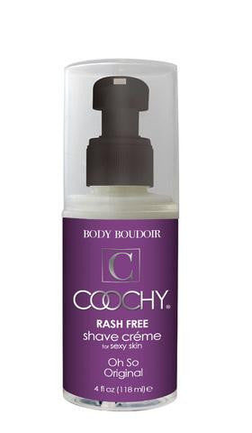 Coochy Rash Free Shave Creme - Oh So Original - 4 oz.