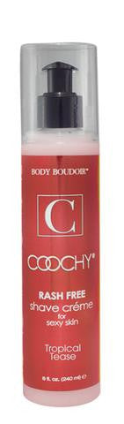 Coochy Rash-Free Shave Creme  - Tropical Tease - 8 oz.