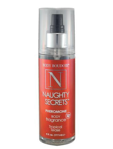 Naughty Secrets Pheromone Body Fragrance - Tropical Tease - 6 oz.