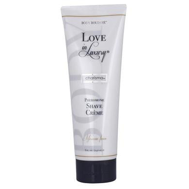 Love in Luxury Charisma Pheromone Shave Creme - Moroccan Fusion - 8 Fl. Oz. - 240 Ml