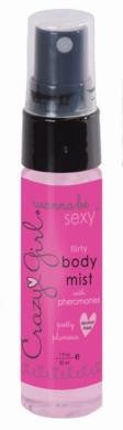 Crazy Girl Wanna Be Sexy Flirty Body Mist Pretty Plumeria - 1 Oz.