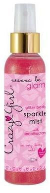 Crazy Girl Glitzy Body Sparkle Mist with Sex Attractant - So Very Berry Wild