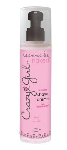 Crazy Girl Wanna Be Naked Intimate Shave Creme-  Pink Cupcake