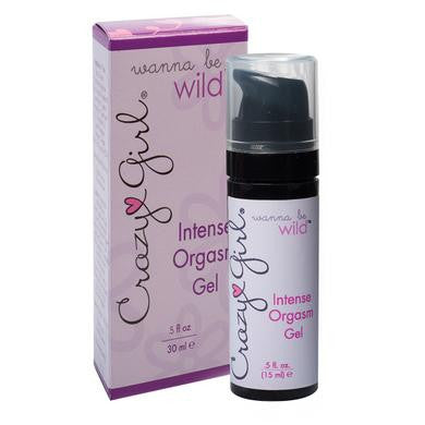 Crazy Girl Wanna Be Wild Intense Orgasm Gel - .5 oz.