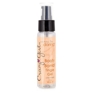 Crazy Girl Wanna Be Daring Booty Bomb Tingle Gel - Unscented - 1 Fl. Oz. - 30 Ml