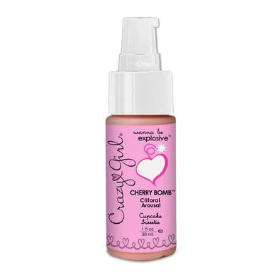 Crazy Girl Cherry Bomb Clitoral Arousal - Cupcake Sweetie - 1 oz.