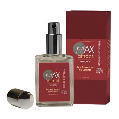 Max 4 Men Max Attract  Pheromone Cologne - Renegade - 1 oz.