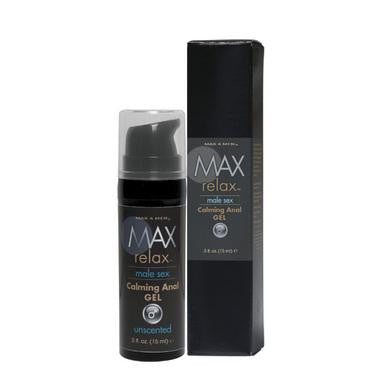 Max 4 Men Relax Calming Anal  Gel - .5 Oz.